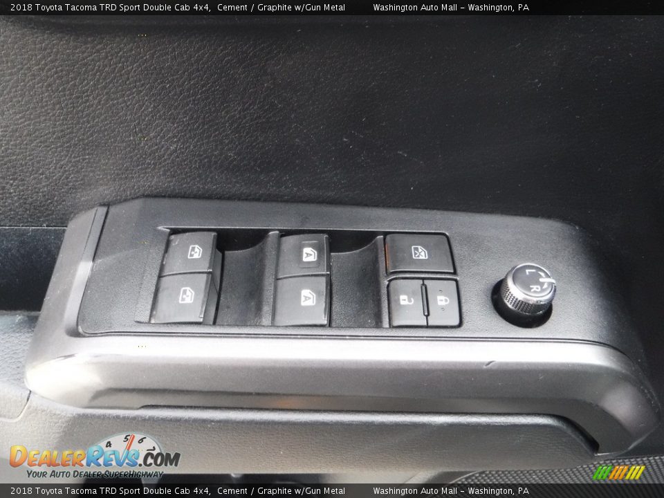 2018 Toyota Tacoma TRD Sport Double Cab 4x4 Cement / Graphite w/Gun Metal Photo #24