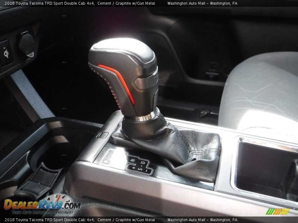2018 Toyota Tacoma TRD Sport Double Cab 4x4 Cement / Graphite w/Gun Metal Photo #26