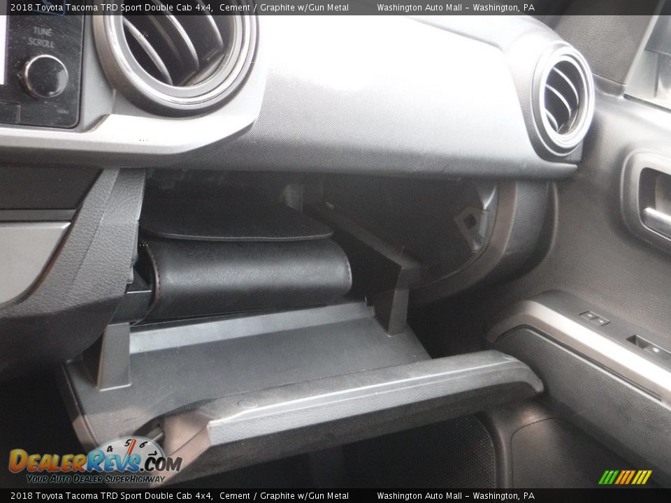 2018 Toyota Tacoma TRD Sport Double Cab 4x4 Cement / Graphite w/Gun Metal Photo #27