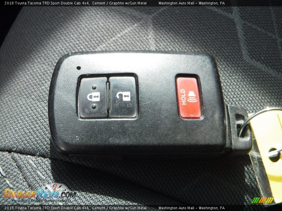 2018 Toyota Tacoma TRD Sport Double Cab 4x4 Cement / Graphite w/Gun Metal Photo #29