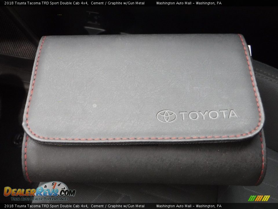 2018 Toyota Tacoma TRD Sport Double Cab 4x4 Cement / Graphite w/Gun Metal Photo #30