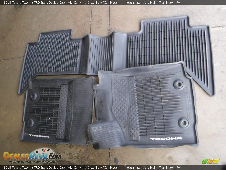 2018 Toyota Tacoma TRD Sport Double Cab 4x4 Cement / Graphite w/Gun Metal Photo #31