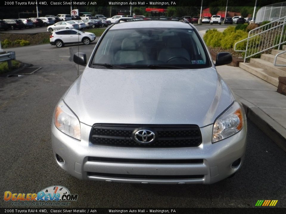 2008 Toyota RAV4 4WD Classic Silver Metallic / Ash Photo #7