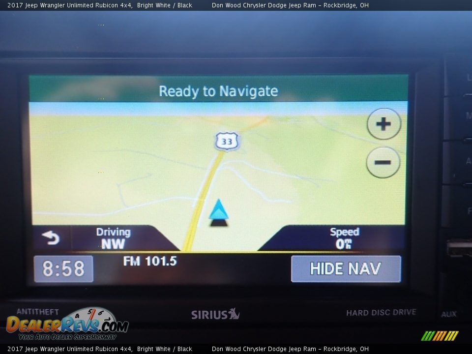 2017 Jeep Wrangler Unlimited Rubicon 4x4 Bright White / Black Photo #2