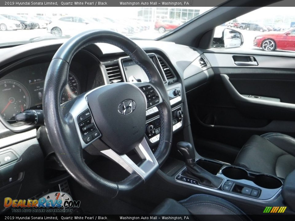 Dashboard of 2019 Hyundai Sonata Limited Photo #13