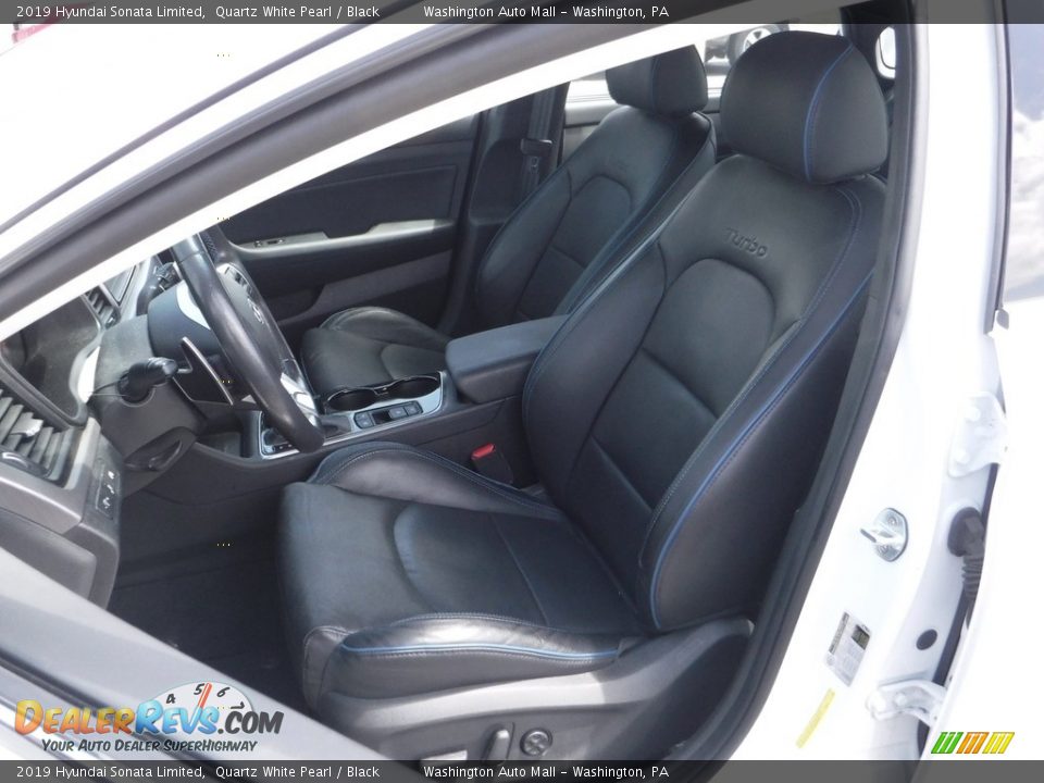 Front Seat of 2019 Hyundai Sonata Limited Photo #14