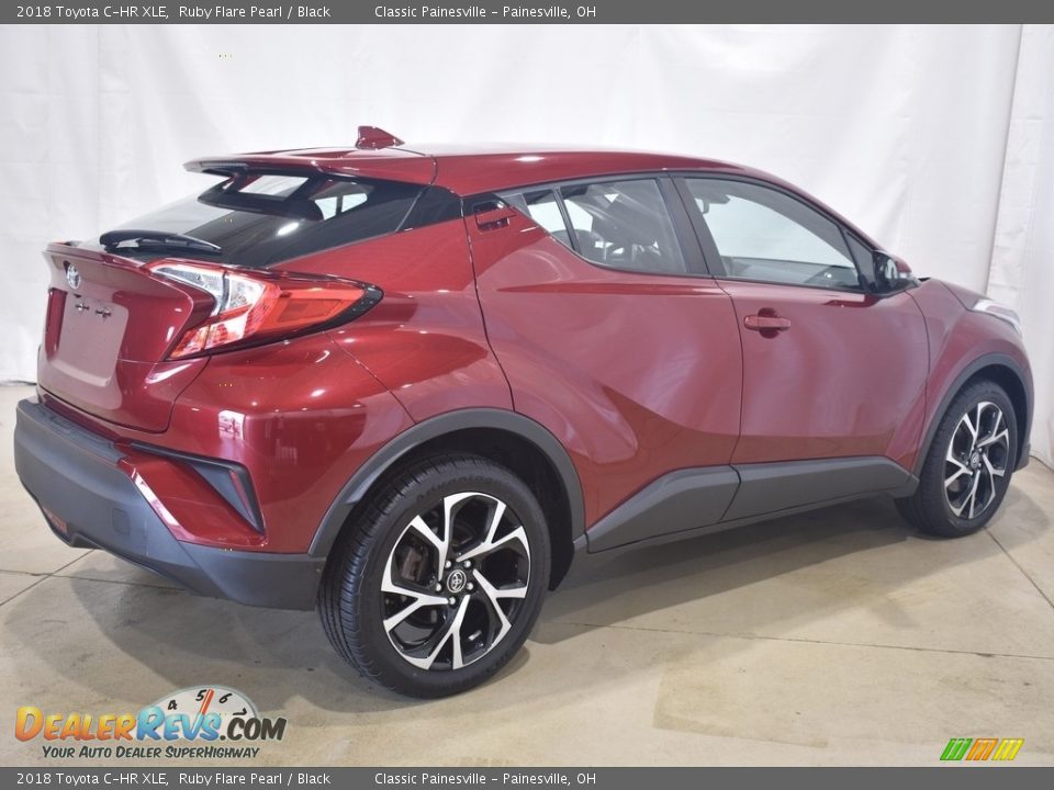 2018 Toyota C-HR XLE Ruby Flare Pearl / Black Photo #2