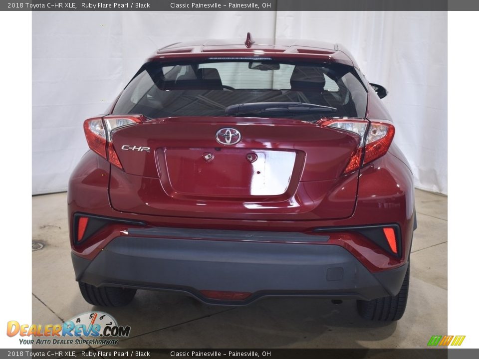 2018 Toyota C-HR XLE Ruby Flare Pearl / Black Photo #3