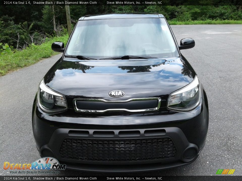 2014 Kia Soul 1.6 Shadow Black / Black Diamond Woven Cloth Photo #3