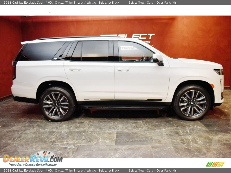 Crystal White Tricoat 2021 Cadillac Escalade Sport 4WD Photo #4