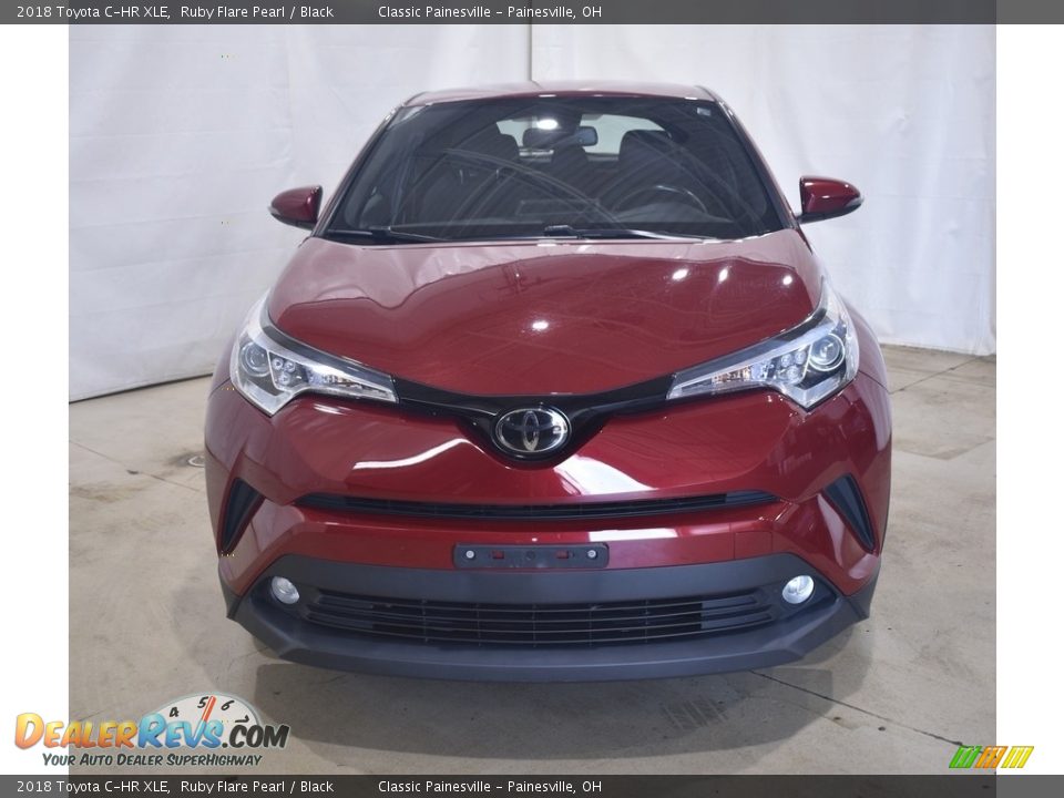 2018 Toyota C-HR XLE Ruby Flare Pearl / Black Photo #4