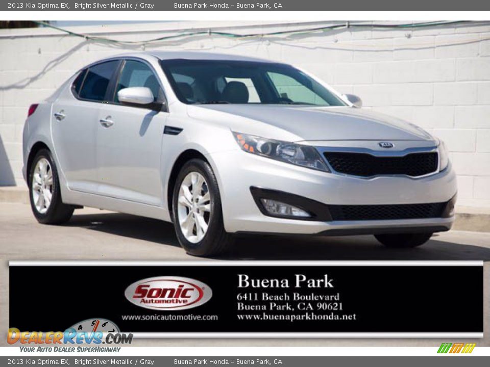 2013 Kia Optima EX Bright Silver Metallic / Gray Photo #1