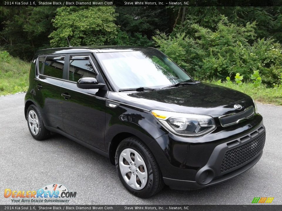 2014 Kia Soul 1.6 Shadow Black / Black Diamond Woven Cloth Photo #5