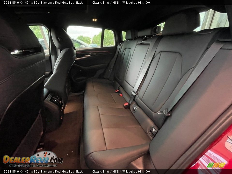 Rear Seat of 2021 BMW X4 xDrive30i Photo #5