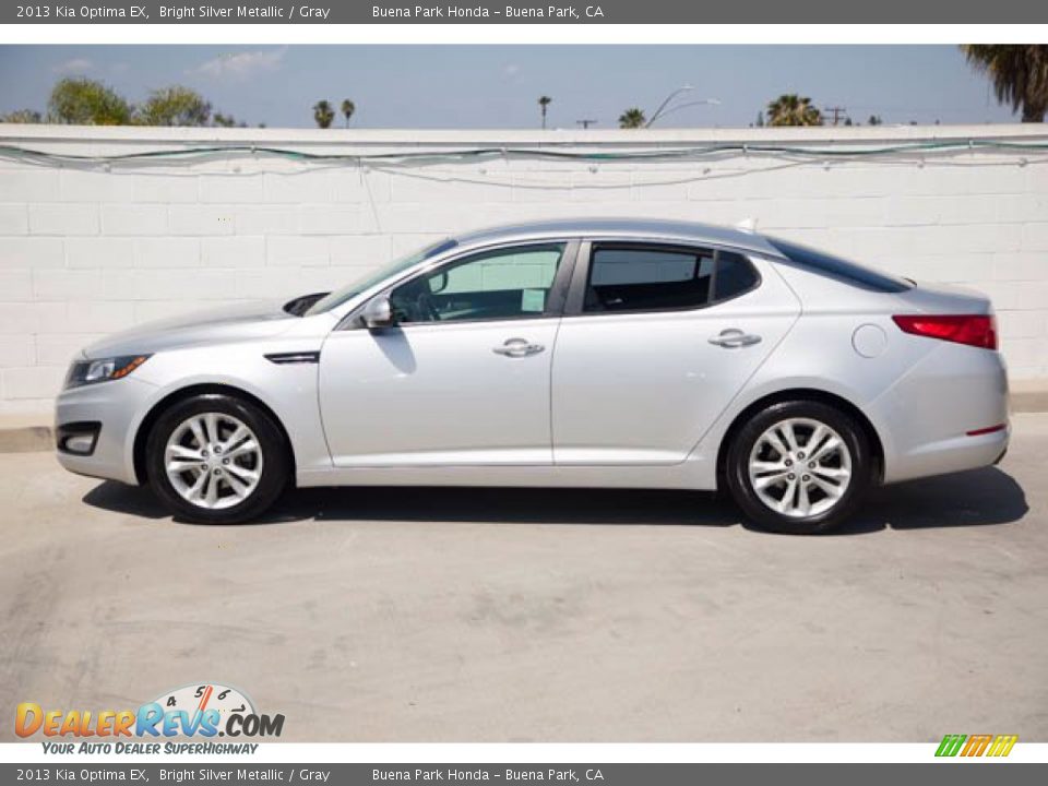 2013 Kia Optima EX Bright Silver Metallic / Gray Photo #8