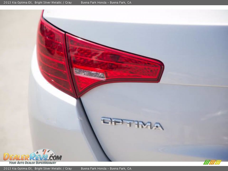 2013 Kia Optima EX Bright Silver Metallic / Gray Photo #10