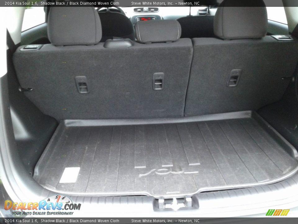 2014 Kia Soul 1.6 Shadow Black / Black Diamond Woven Cloth Photo #15