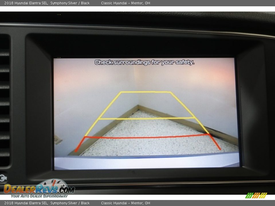 2018 Hyundai Elantra SEL Symphony Silver / Black Photo #11