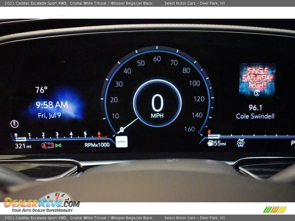 2021 Cadillac Escalade Sport 4WD Gauges Photo #29