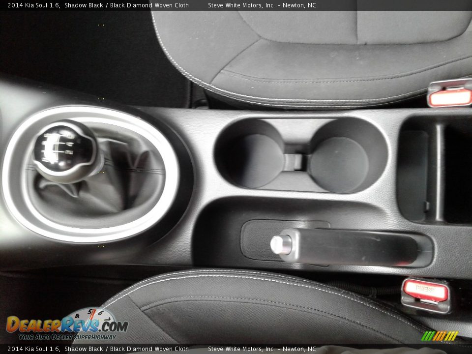 2014 Kia Soul 1.6 Shadow Black / Black Diamond Woven Cloth Photo #24