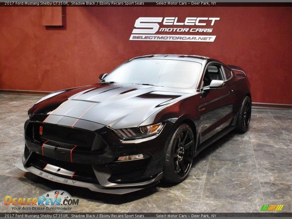 Shadow Black 2017 Ford Mustang Shelby GT350R Photo #5