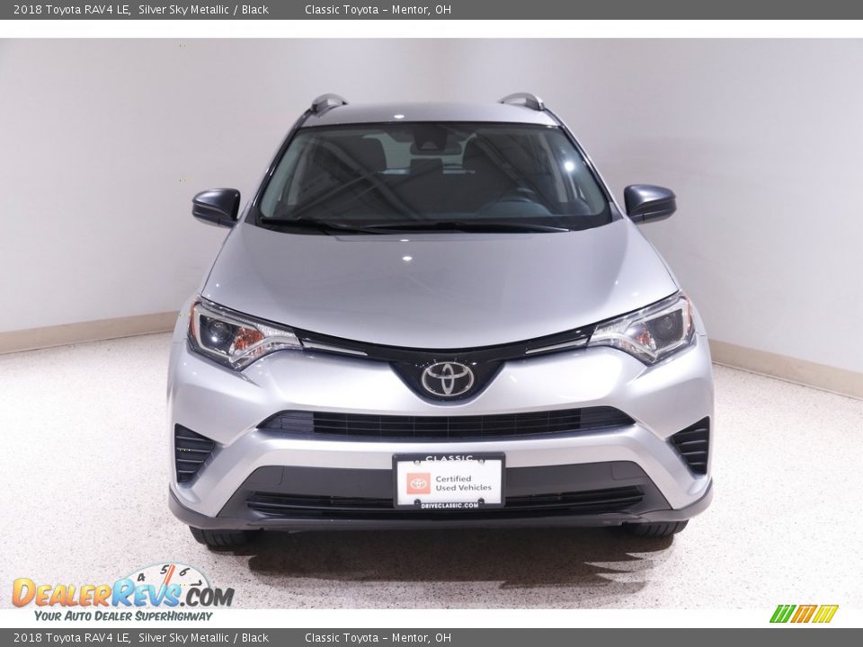 2018 Toyota RAV4 LE Silver Sky Metallic / Black Photo #2