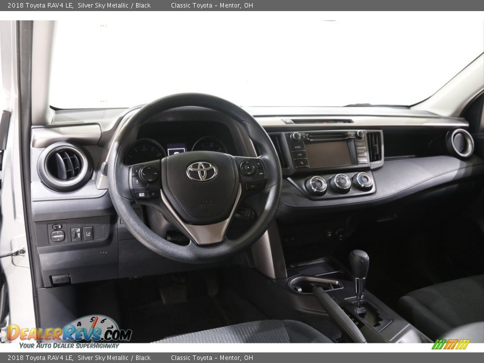 2018 Toyota RAV4 LE Silver Sky Metallic / Black Photo #6