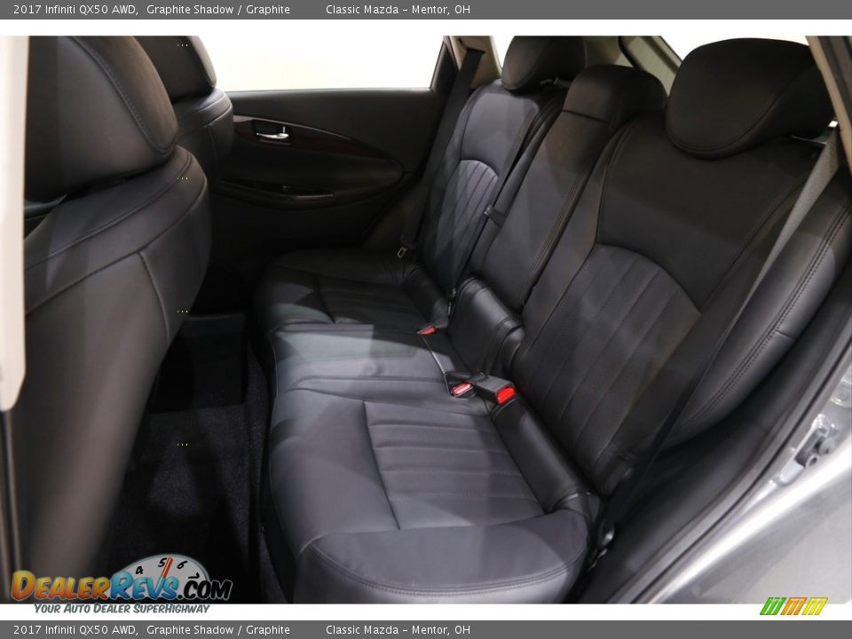 Rear Seat of 2017 Infiniti QX50 AWD Photo #19