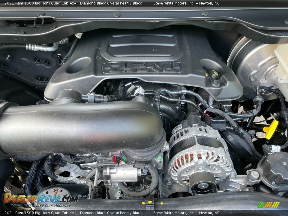 2021 Ram 1500 Big Horn Quad Cab 4x4 5.7 Liter OHV HEMI 16-Valve VVT MDS V8 Engine Photo #10