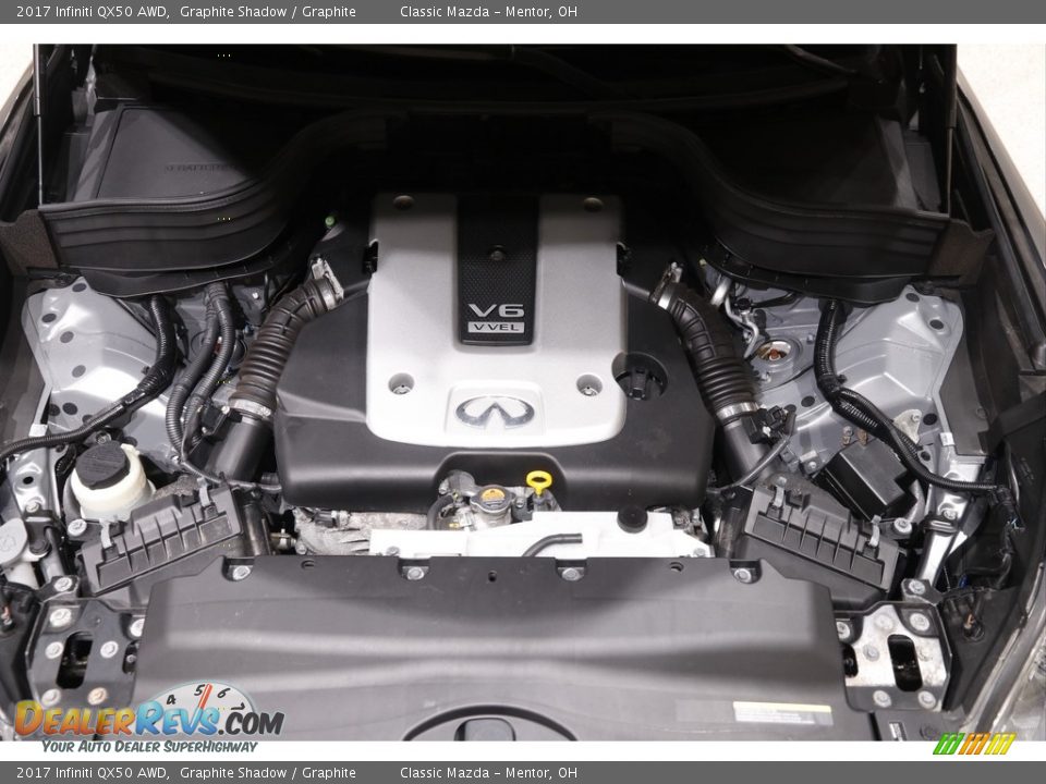 2017 Infiniti QX50 AWD 3.7 Liter DOHC 24-Valve CVCTS V6 Engine Photo #21