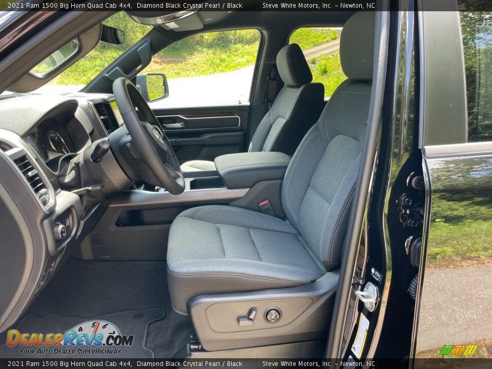 Front Seat of 2021 Ram 1500 Big Horn Quad Cab 4x4 Photo #11