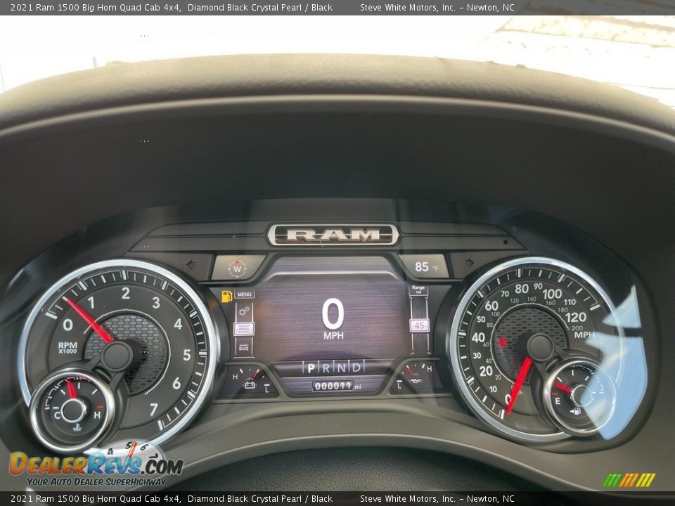 2021 Ram 1500 Big Horn Quad Cab 4x4 Gauges Photo #21