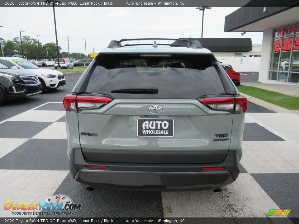 2020 Toyota RAV4 TRD Off-Road AWD Lunar Rock / Black Photo #4