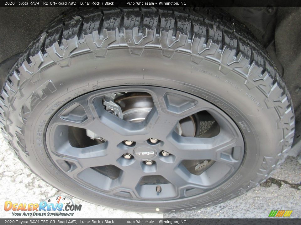 2020 Toyota RAV4 TRD Off-Road AWD Lunar Rock / Black Photo #7