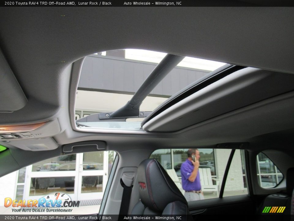 2020 Toyota RAV4 TRD Off-Road AWD Lunar Rock / Black Photo #11