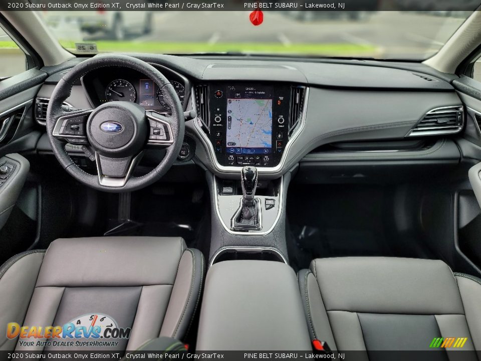 Gray StarTex Interior - 2020 Subaru Outback Onyx Edition XT Photo #4