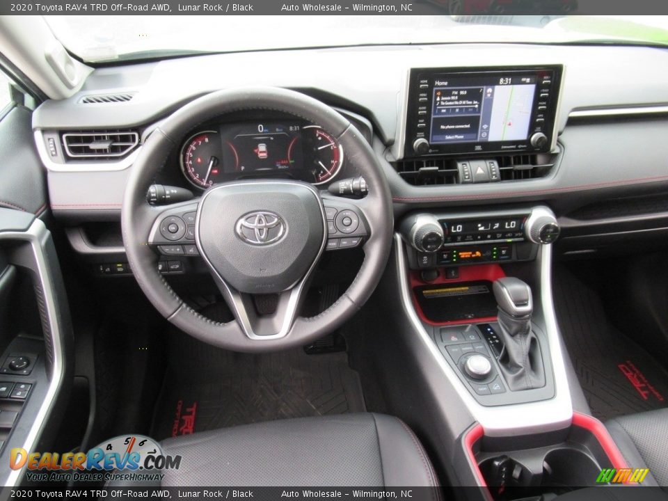 2020 Toyota RAV4 TRD Off-Road AWD Lunar Rock / Black Photo #15