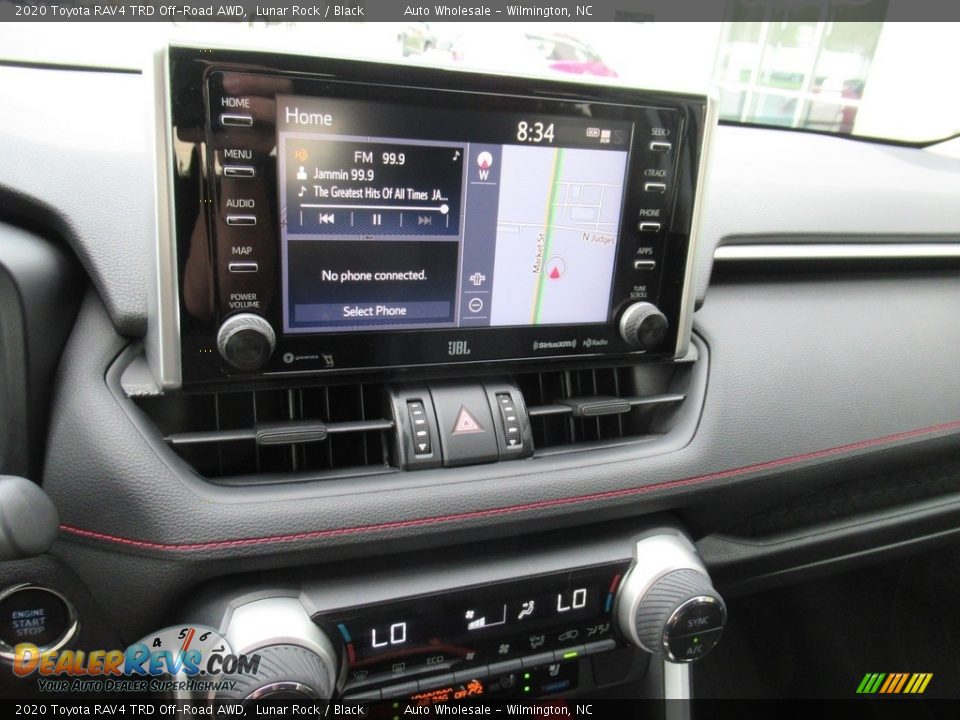 2020 Toyota RAV4 TRD Off-Road AWD Lunar Rock / Black Photo #17