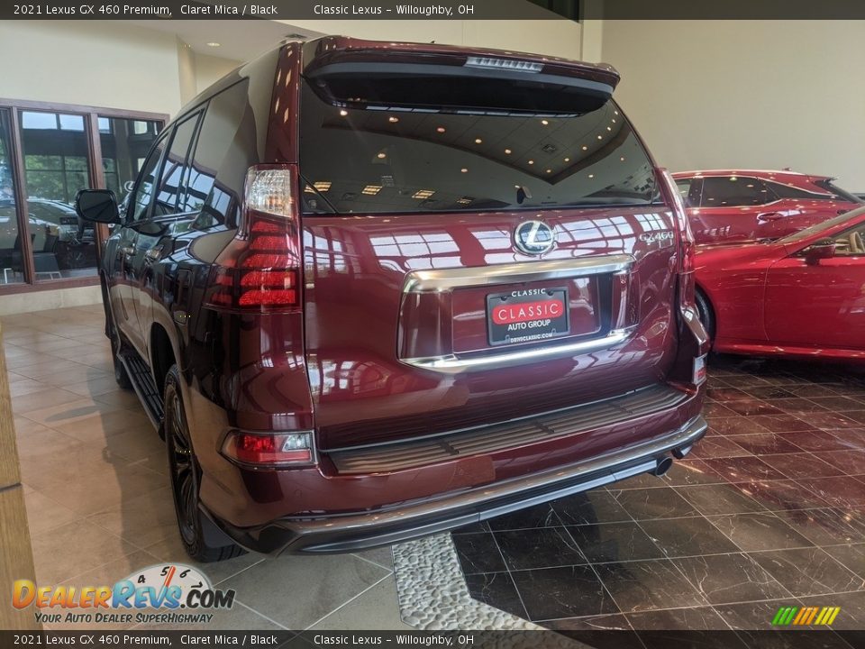 2021 Lexus GX 460 Premium Claret Mica / Black Photo #4