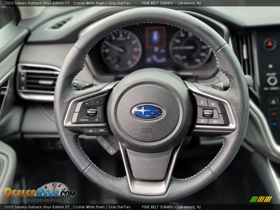 2020 Subaru Outback Onyx Edition XT Steering Wheel Photo #10