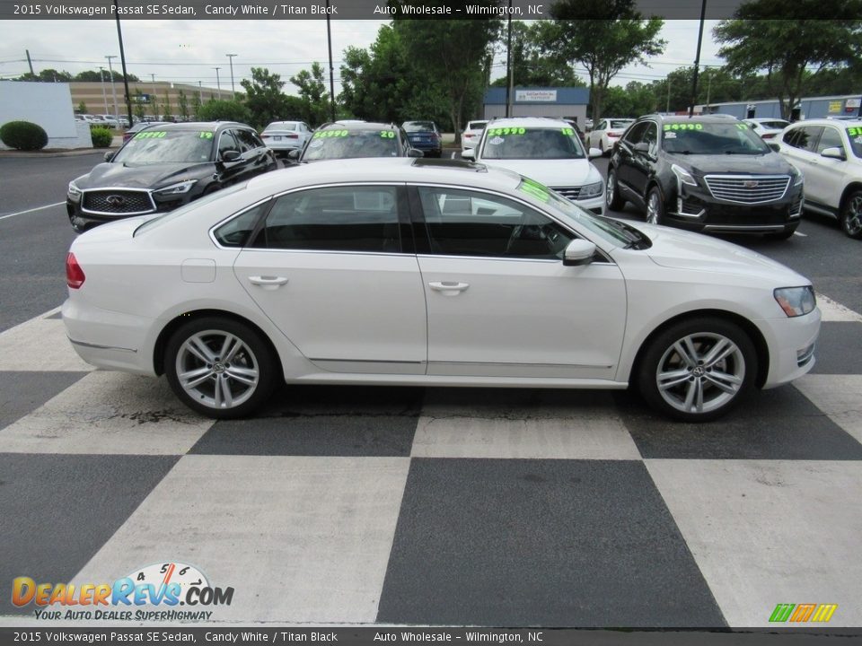 Candy White 2015 Volkswagen Passat SE Sedan Photo #3