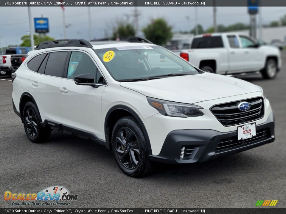 2020 Subaru Outback Onyx Edition XT Crystal White Pearl / Gray StarTex Photo #15