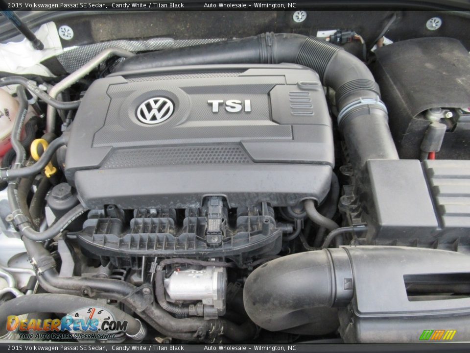 2015 Volkswagen Passat SE Sedan 1.8 Liter TSI Turbocharged DOHC 16-Valve VVT 4 Cylinder Engine Photo #6