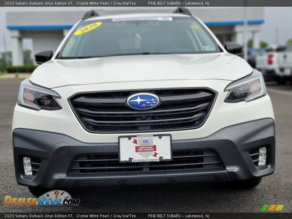 2020 Subaru Outback Onyx Edition XT Crystal White Pearl / Gray StarTex Photo #16