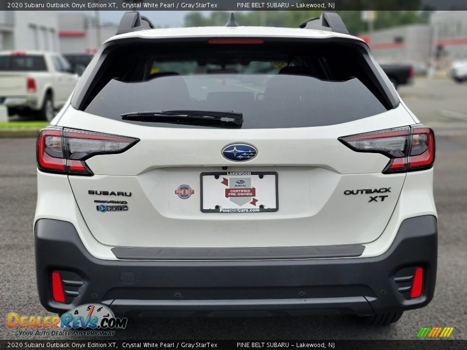 2020 Subaru Outback Onyx Edition XT Crystal White Pearl / Gray StarTex Photo #20