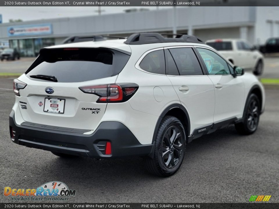 2020 Subaru Outback Onyx Edition XT Crystal White Pearl / Gray StarTex Photo #21