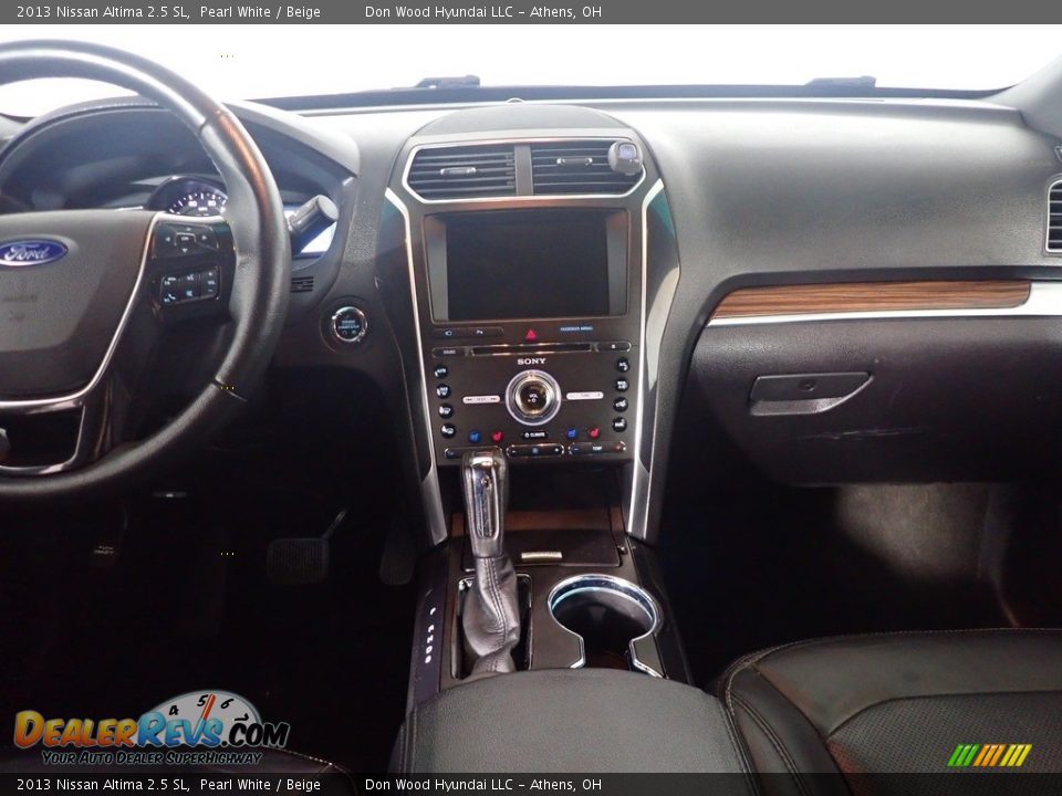 2013 Nissan Altima 2.5 SL Pearl White / Beige Photo #28