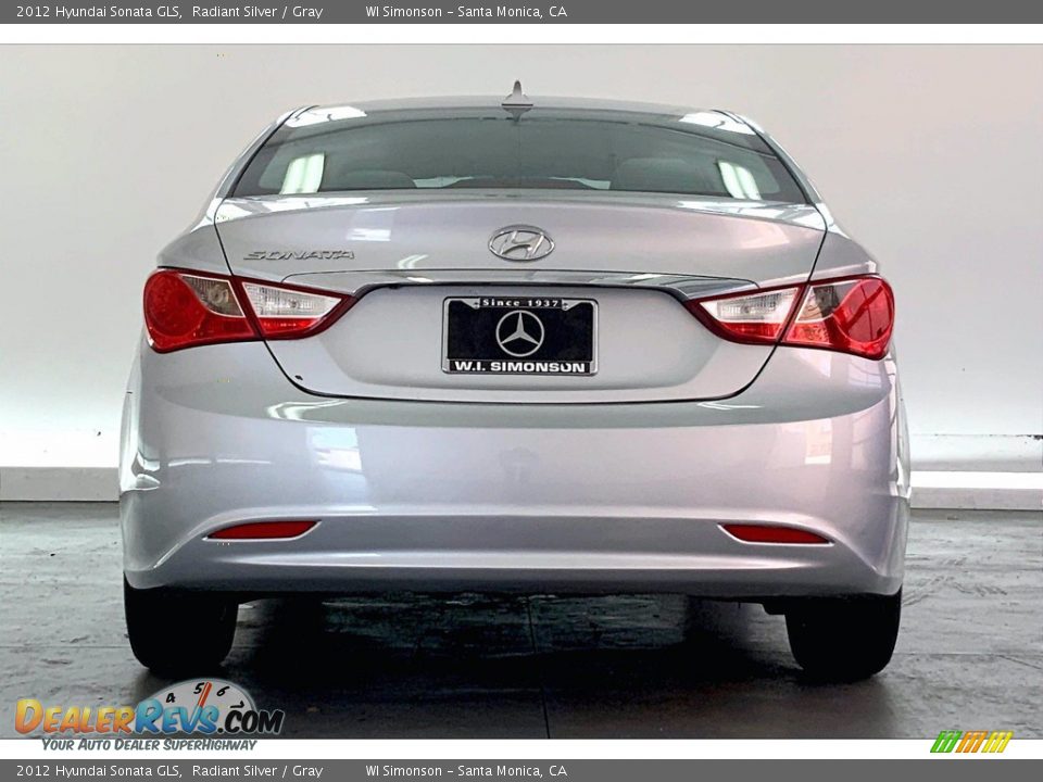 2012 Hyundai Sonata GLS Radiant Silver / Gray Photo #3