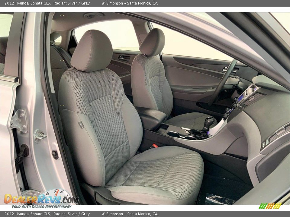 2012 Hyundai Sonata GLS Radiant Silver / Gray Photo #6