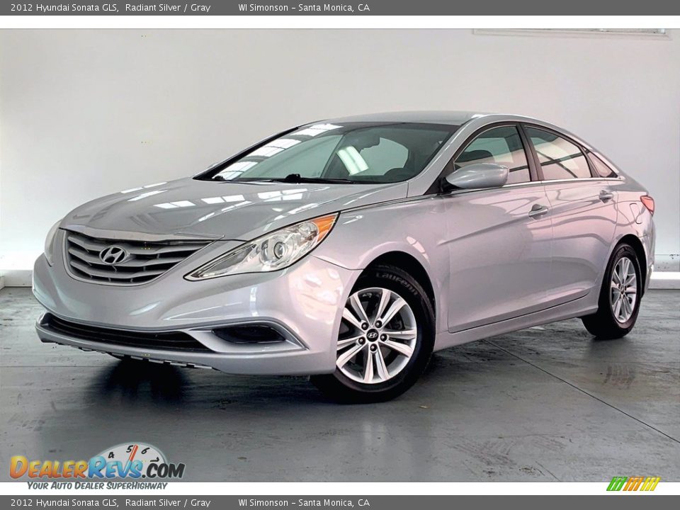 2012 Hyundai Sonata GLS Radiant Silver / Gray Photo #12